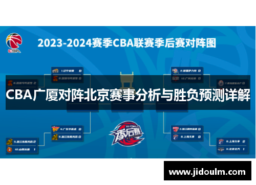 CBA广厦对阵北京赛事分析与胜负预测详解